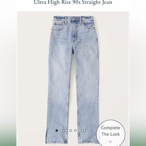 A&F slit detail Jean